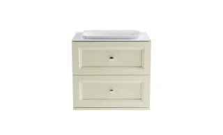 Тумба с раковиной Astra-Form Классик 4631177714313 80 см бежевый матовый